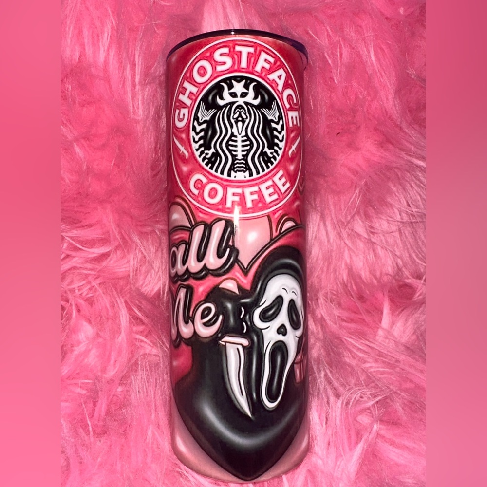 Ghostface tumbler 20oz